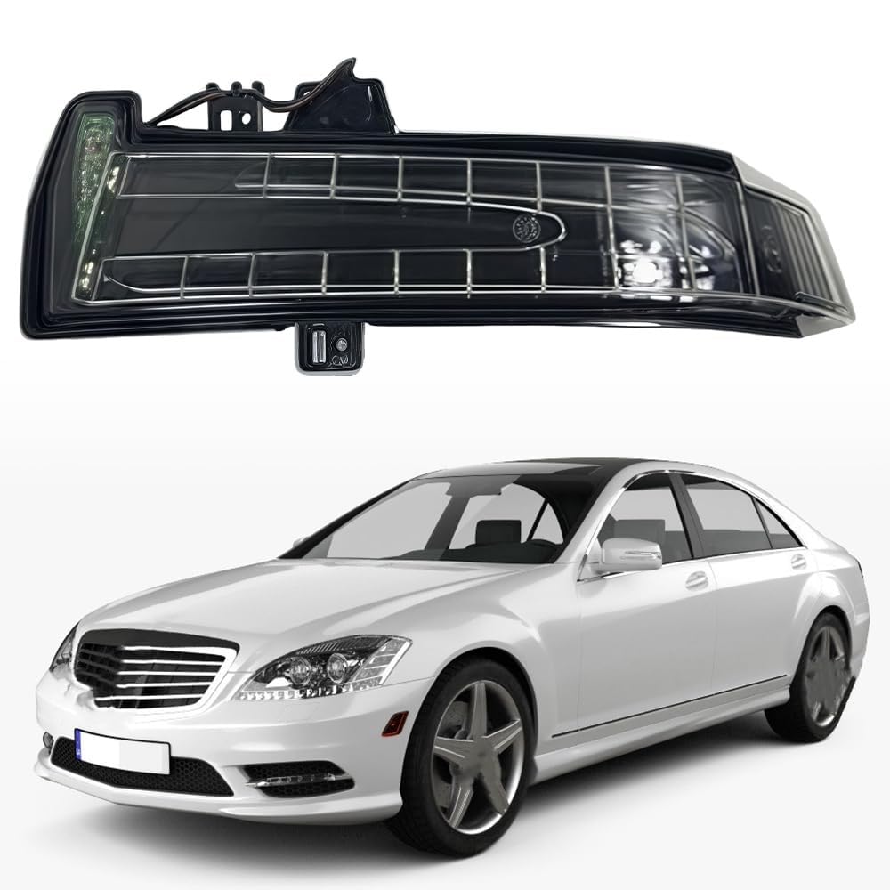 LzDQF Car Turn Signal Lights Dynamic Turn Signal Light Rearview Mirror Indicator For Mercedes Benz W176 W246 W204 W212 C117 X156 2007-2018 Turn Singal Light.,B-Right Side
