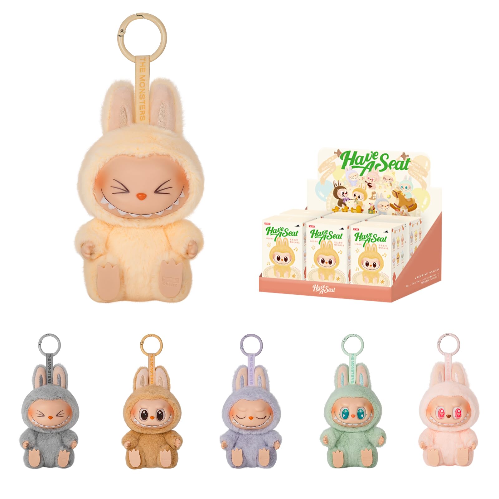 LABUBU THE MONSTERS Have a Seat 6個入り POP MART The Monsters Labubu Have a Seat Blind Box (Caixa Surpresa