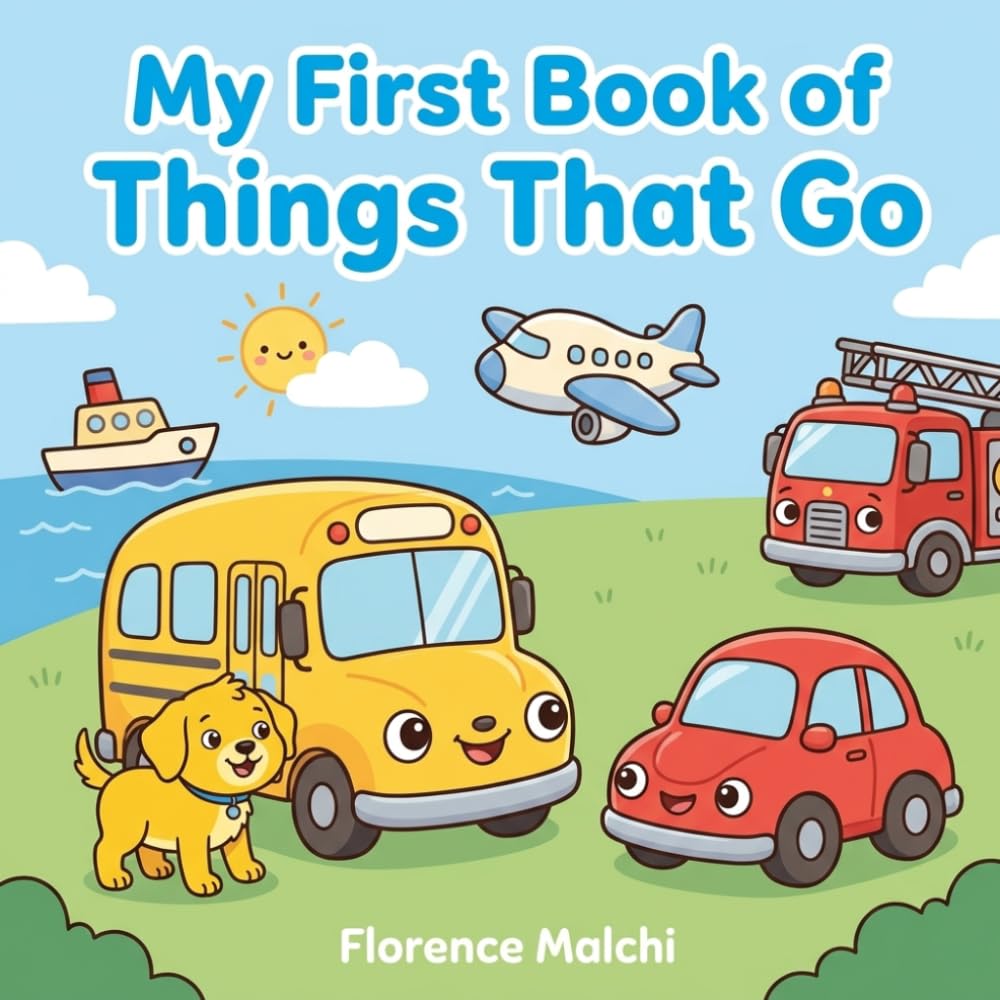 My First Book of Things That Go: An Interactive Vehicle and Transportation Book for Toddlers and Preschoolers: 10 (My Big First Early Learning)