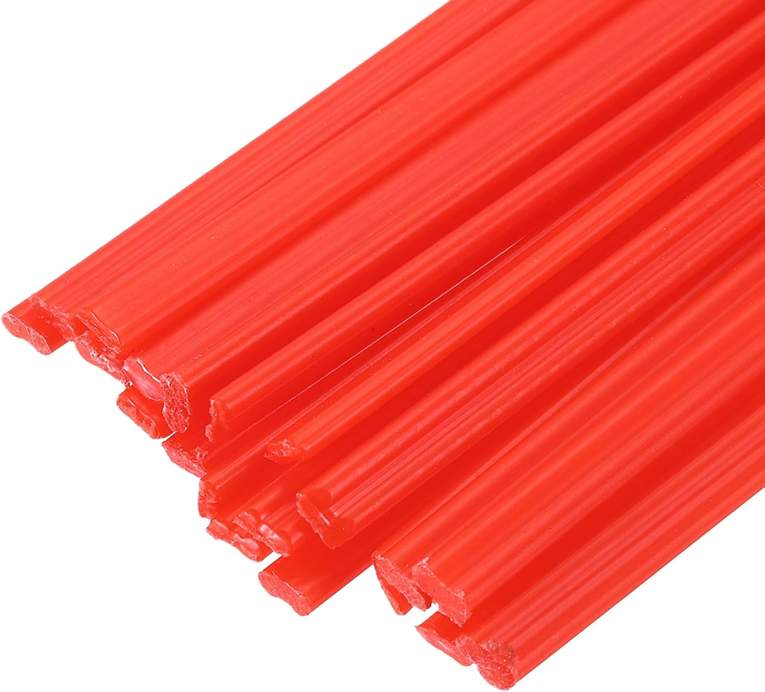 MECCANIXITY 20pcs 10 Inch Plastic Welding Rods PP Welding Strips Welder Rods for Car Bumper, Kayak Repair, Plastic Welder, Black