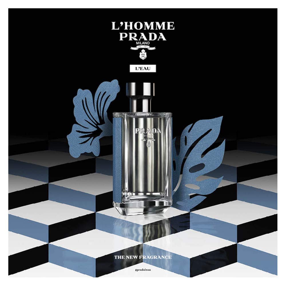 Amazon.com : Prada L'homme L'eau Eau De Toilette Spray for Men