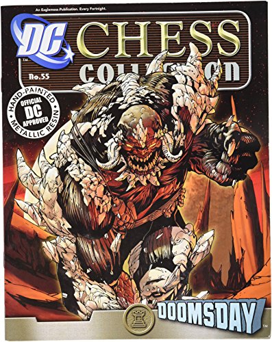 DC Superhero Chess Figure & Magazine #55 Doomsday Black Rook