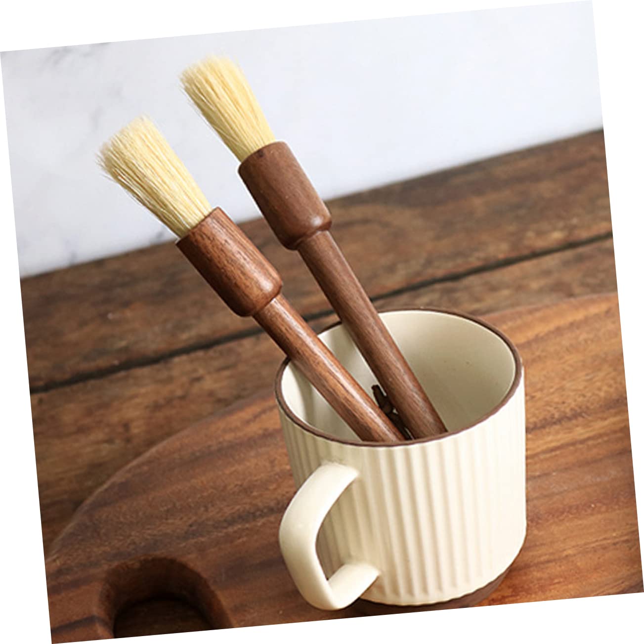 TOPBATHY 5 Stück Kaffeemaschinen Reinigungsbürste Kaffeemühlenbürste Espresso Kaffeebürste Espressomaschinen Bürste Kaffeemaschinen Reinigungswerkzeug Konzentrierter Kaffee