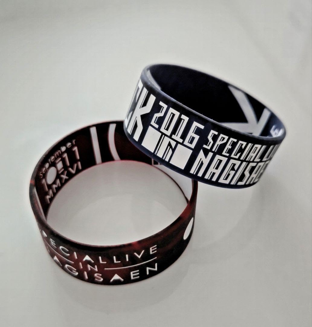 Amazon.co.jp: ONE OK ROCK 渚園 ラバーバンド(ネイビー