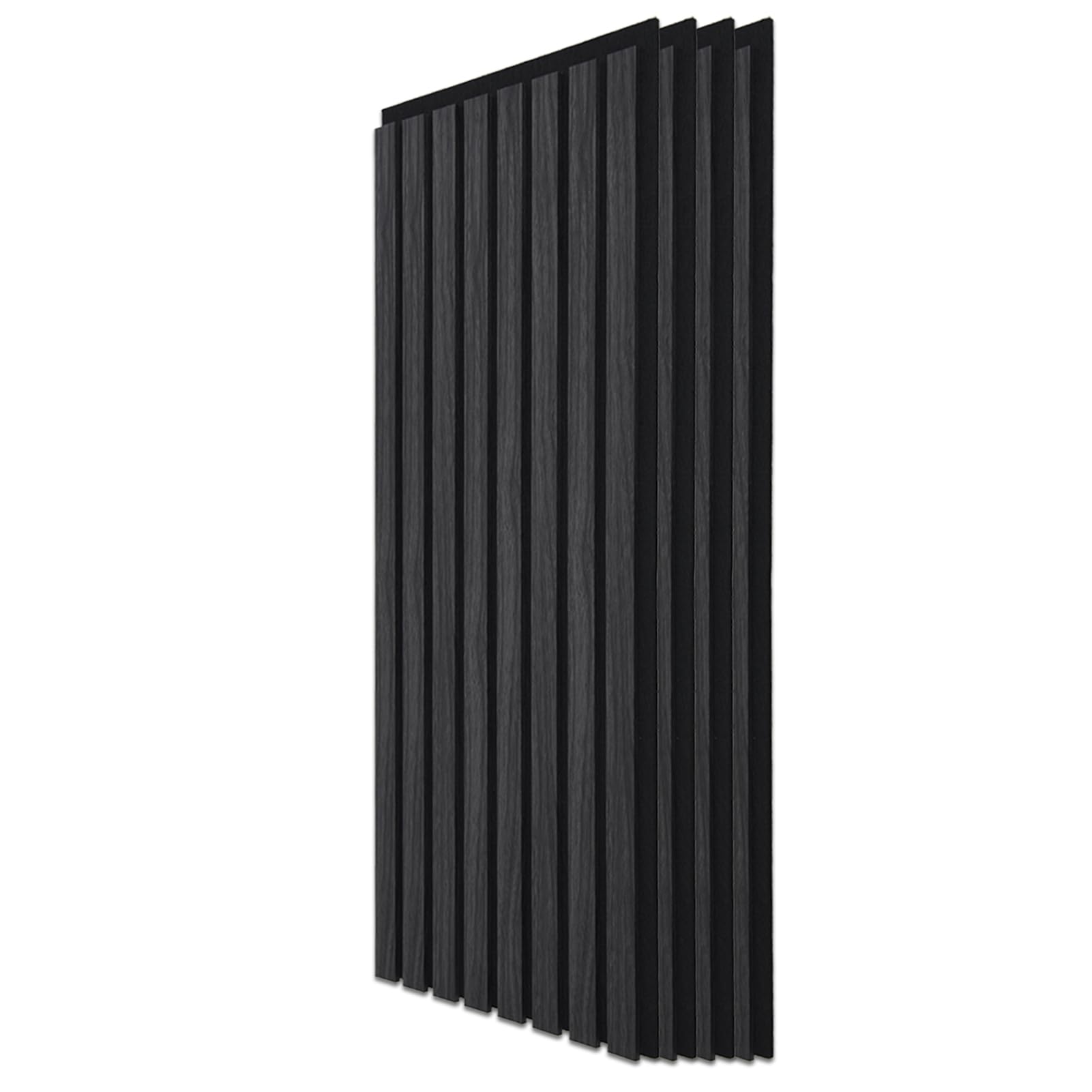 Art3d 20-Pack Acoustic Wood Slat Wall Panels for Interior Decor, 3D Fluted Sound Absorbing Wood Paneling for Accent Wall Ceiling Kitchen Living Room Bedroom Office, 23.6 x 11.8 inch Grey Oak