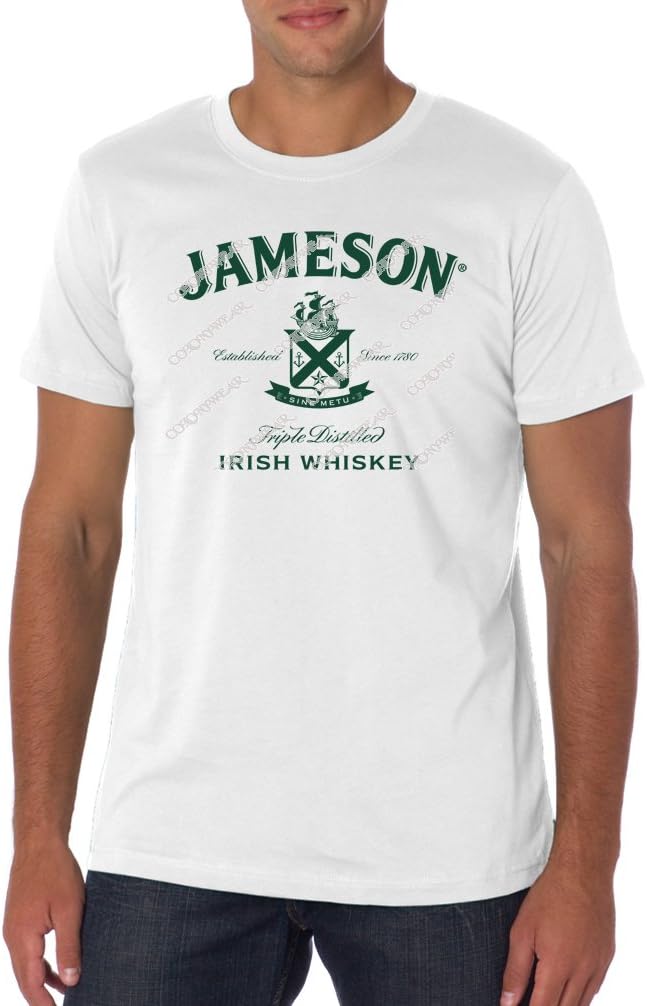 Jameson Irish Whiskey - Triple Distilled Tee White