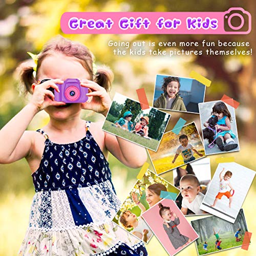 image for Seckton Upgrade Kids Selfie Camera, Christmas Birthday Gifts for Girls