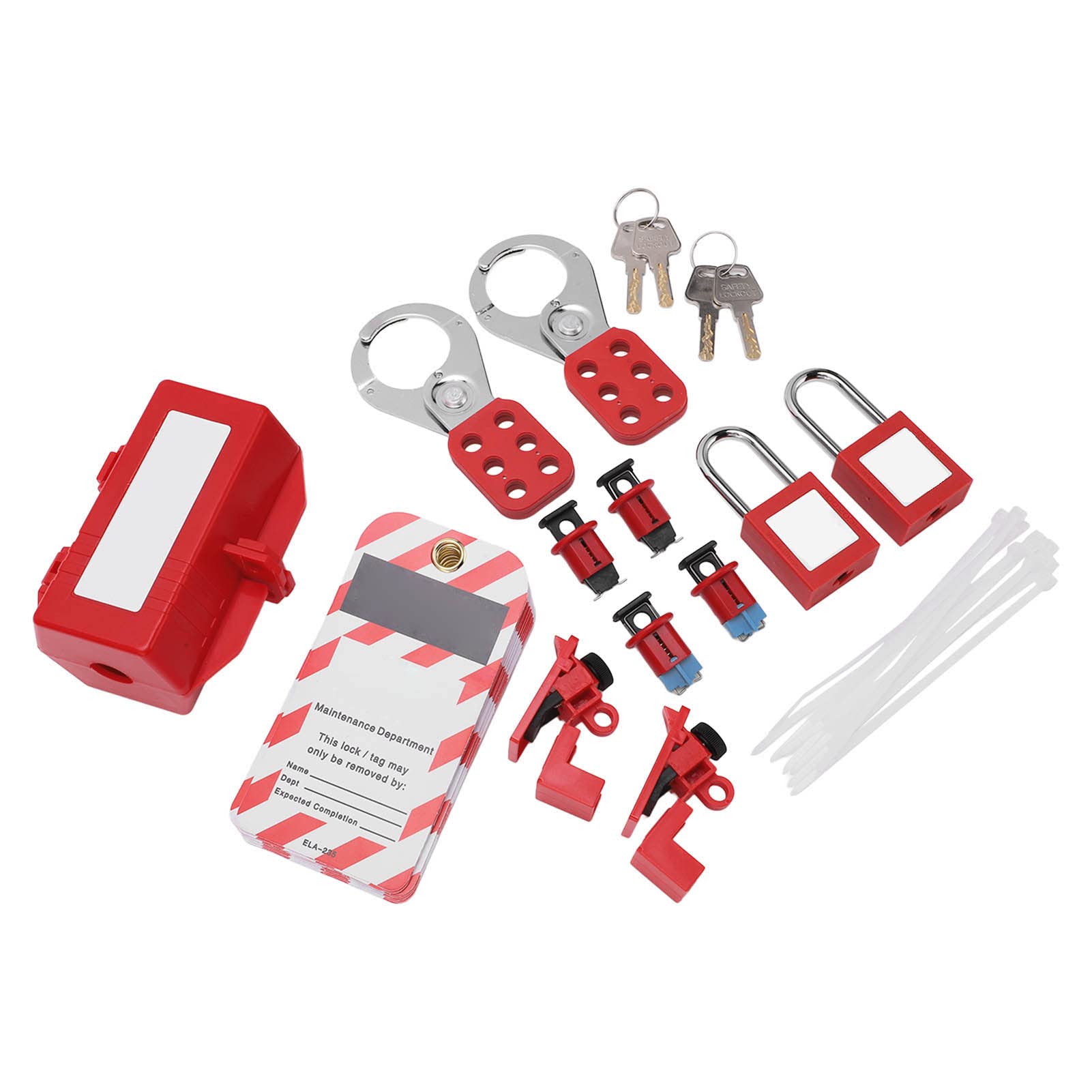 Étiquettes de consignation de disjoncteur, kit de consignation de consignation électrique, station de consignation, kit de consignation de consignation de disjoncteur électrique,