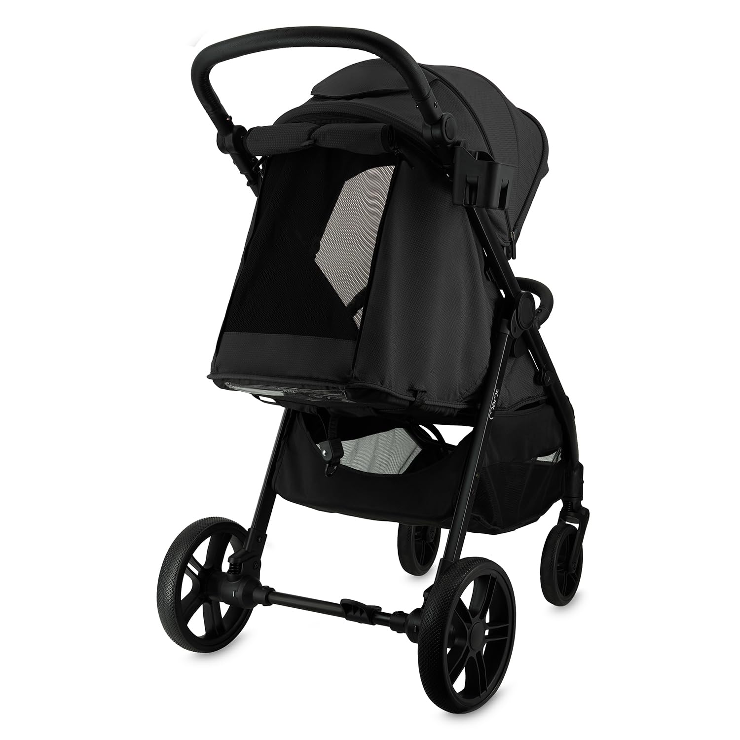 Silla de paseo MoMi CLARA a partir de 6 meses, hasta 22 kg de peso corporal, arnés de seguridad de 5 puntos, cubrepiernas, portavasos, cesta de compra, bolso, mosquitera, protector de lluvia
