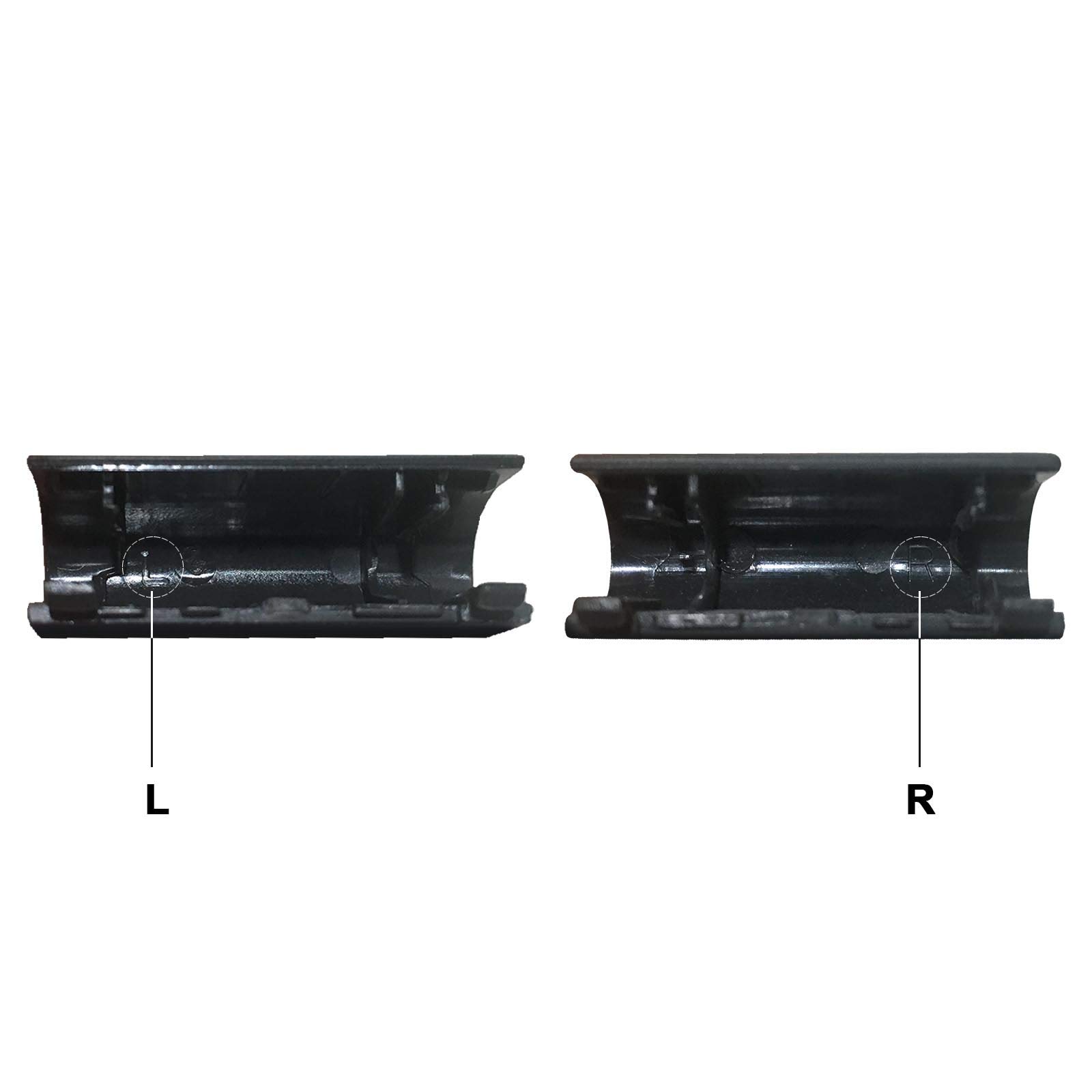 Rinbers LCD Hinge Cover Cap Set Left & Right Replacement SM2R2 for Dell Inspiron 3180 Latitude 3180 3190 Chromebook 11 3180 3181