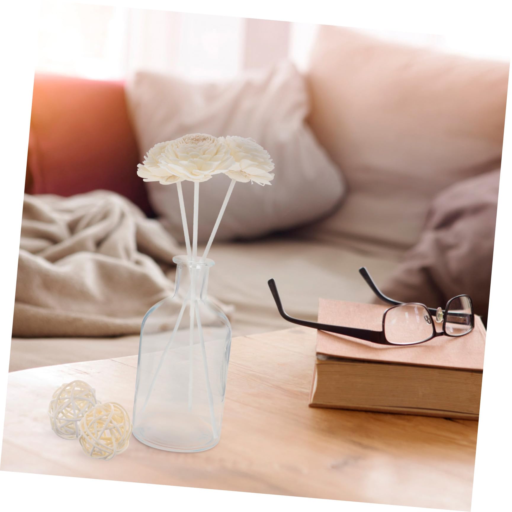 Aromatherapie Diffuser Sticks Selbstgemachte Duftstäbchen Für Raumdiffusoren Hochwertige Weiße Ausführung Für Schlafzimmer Küche Und Büro