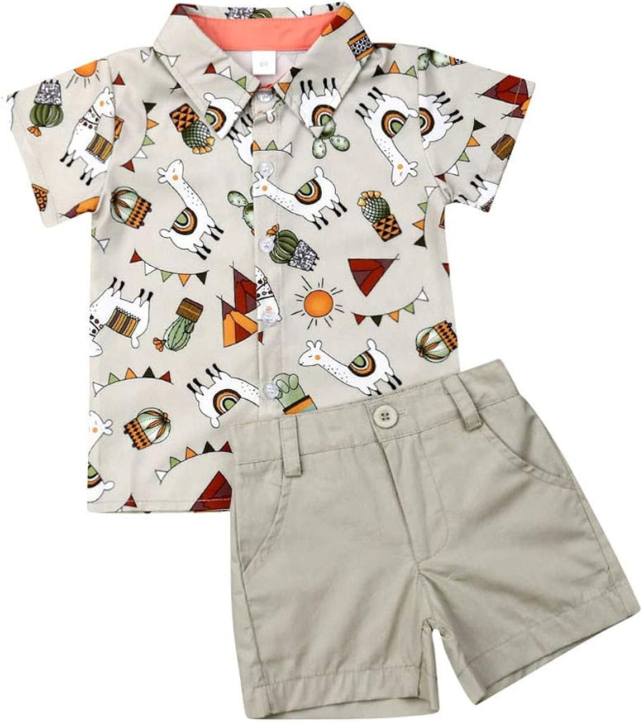Baby Boys 2Pcs Outfits Clothes Set for 15T Little Kids
