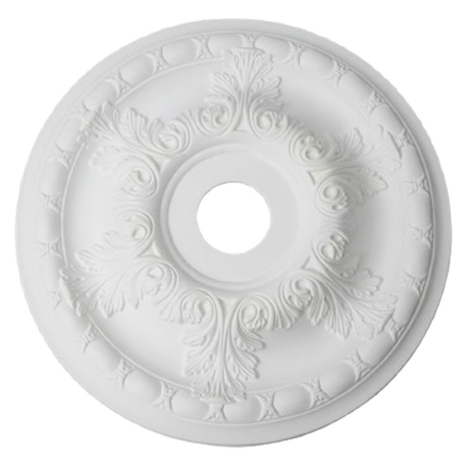 Foelanne One Color Pu Ceiling Medallion Decorative Base For Light Fixtures Ceiling Fans
