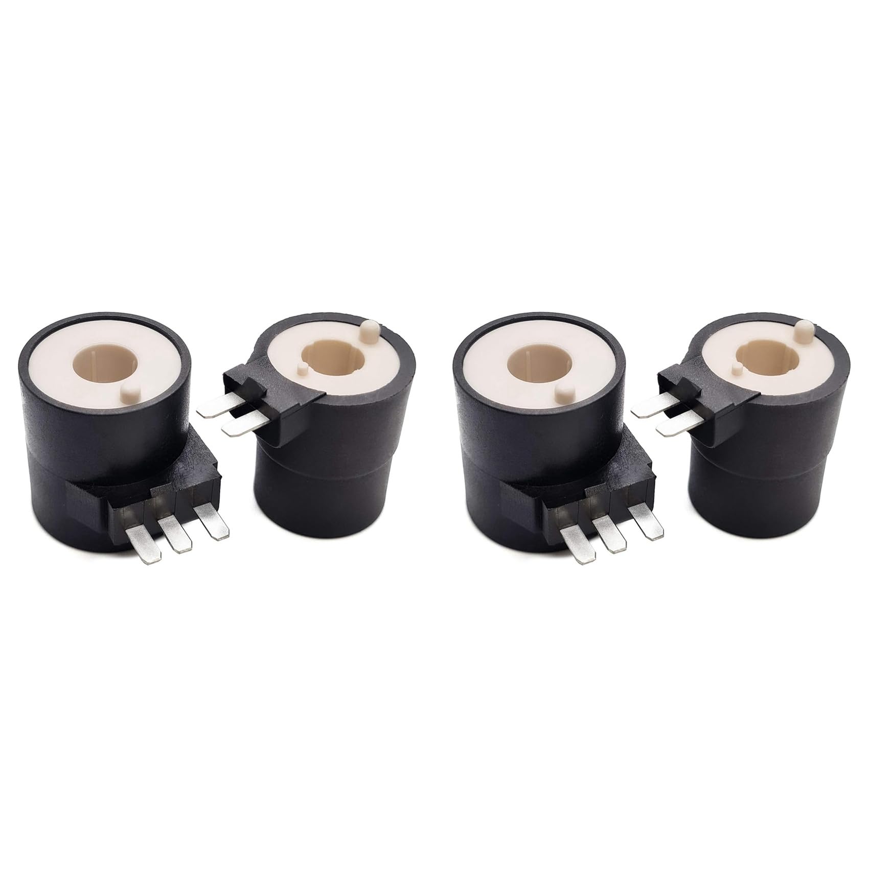 Ctrlzs 2X 279834 Dryer Gas Valve Ignition Solenoid Coil Kit- Replaces Ap3094251 Ps334310 306105 306106 694540 694539 12001349