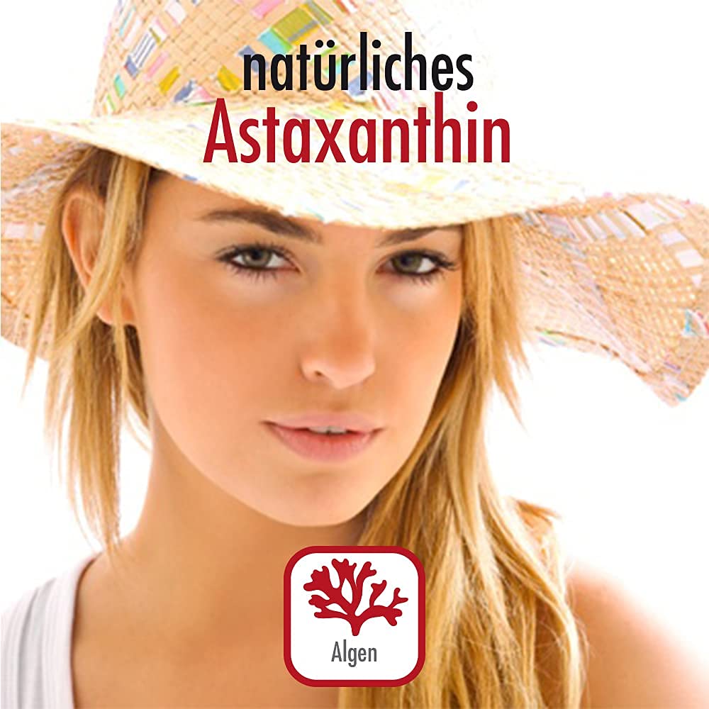 Astaxanthin – 5x 60 Softgel-Kapseln à 4 mg – natürlich aus Haematococcus pluvialis – mit Vitamin E – reines Antioxidans – pflanzlich, hoch bioverfügbar & ohne Zusatzstoffe