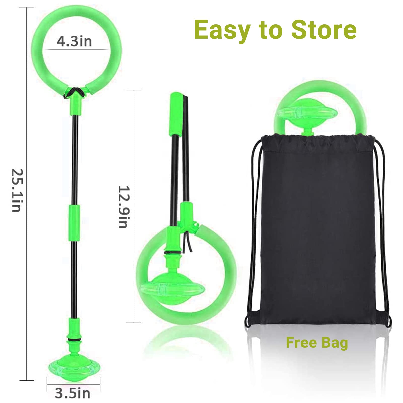 Anello Saltatore Lampeggiante Per Bambini - Gioco Attivo Con Luci Senza Batterie - Foto 9