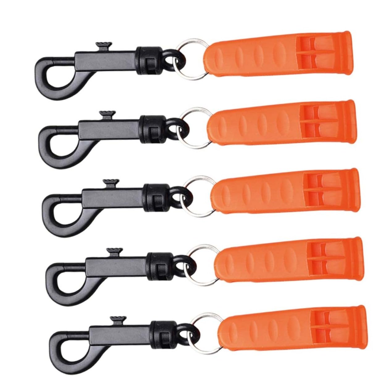 POPETPOP Fischietto D'emergenza Palestra Whistle Sopravvivenza Escursionistica Fischio Fischietto di Plastica da Campeggio Fischietto di Sopravvivenza in Plastica Orange