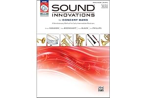 Alfred Sound Innovations for Concert Band Book 2 Percus,Sn,Bass/Acc. Book CD/DVD