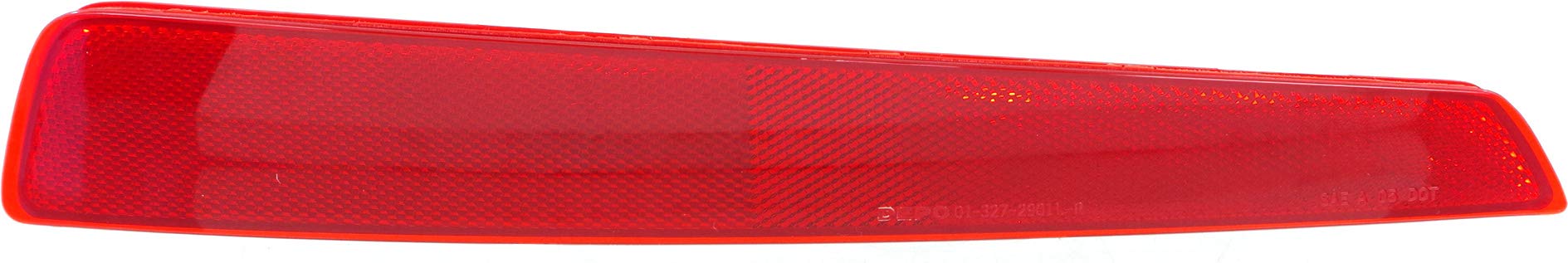 Evan Fischer Rear, Driver Side Bumper Reflector CAPA Certified Compatible with 2009-2011 Acura TL - AC2830100C