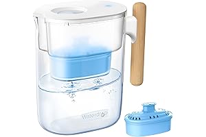 Waterdrop Alkaline Chubby 10-Cup Water Filter – Your Ultimate Solution for Clean,...