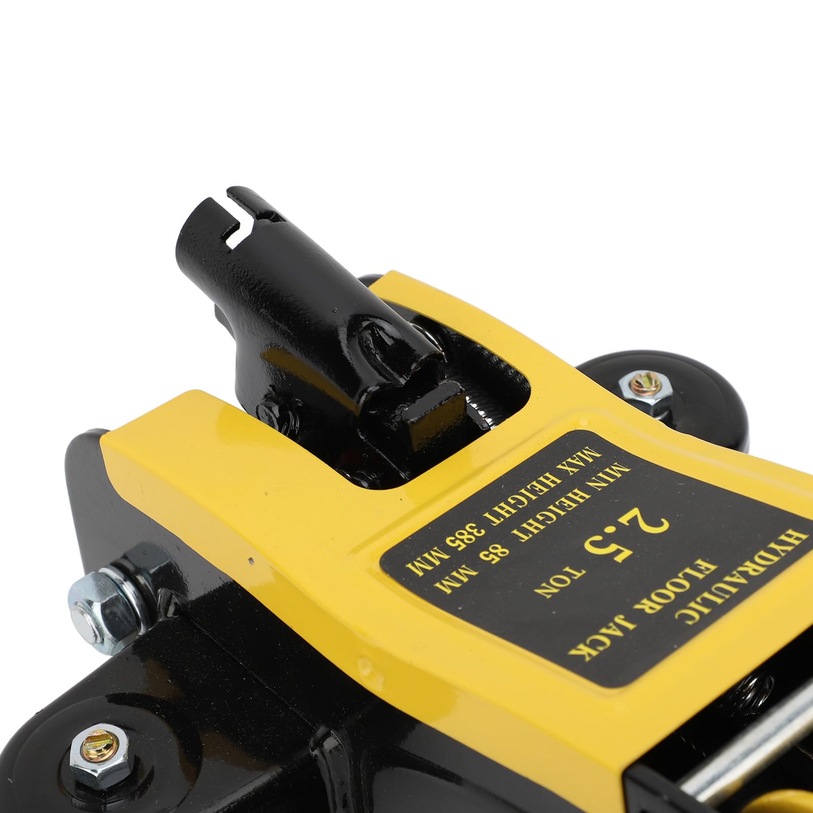 Cric Idraulico da Pavimento 2.5T Design Ultra Basso e Compatto per la Manutenzione Dell'auto Strumento di Sollevamento da 85-380 Mm