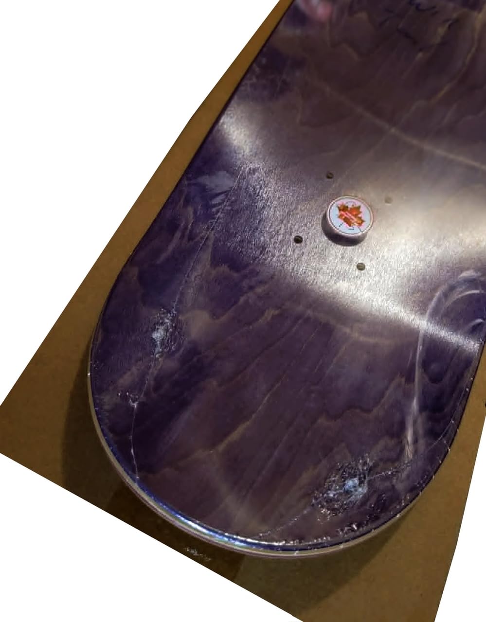 Twin Tail Deck 8,25" | Black Speed Design Skateboard Deck + Griptape & Sticker | 7Ply Canadian Maple Skate Deck 8.25" (20,96cm)