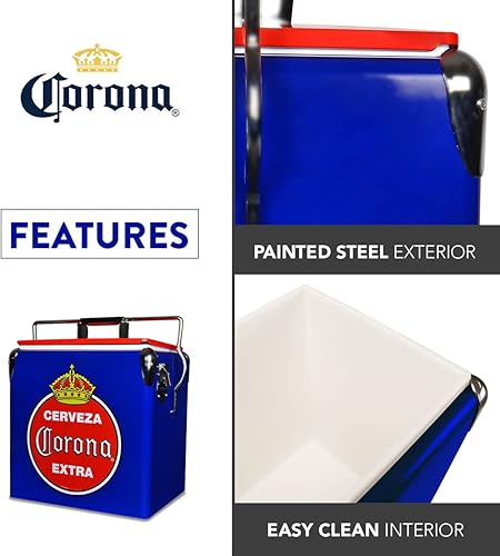 Miniatura 3 de Koolatron CORONA Hielera azul de 13 litros, Azul
