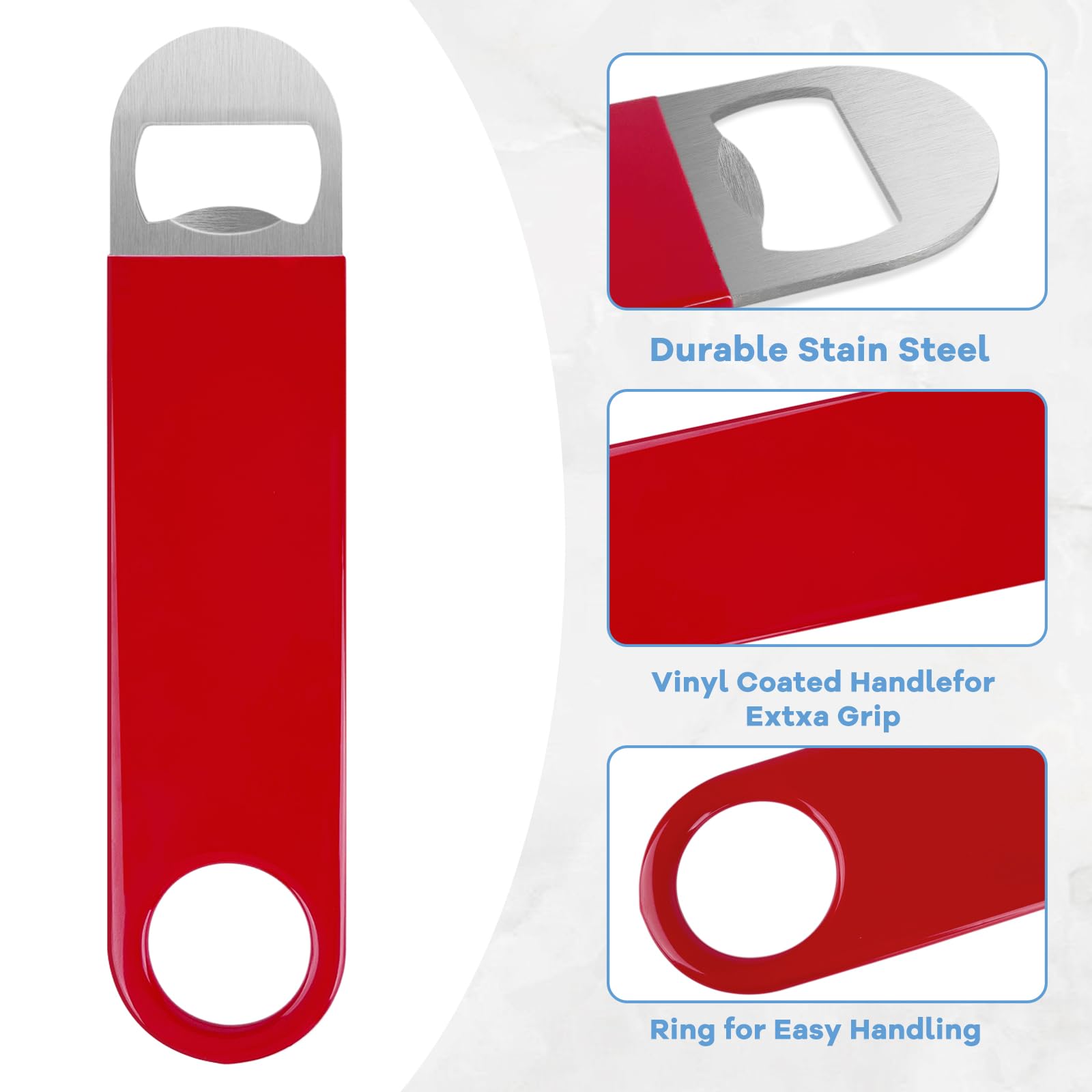 KTOJOY Bottle Openers - 3 Pack Stainless Steel -3
