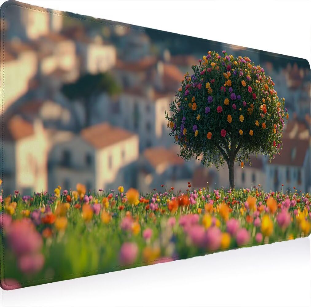 Podkładka pod mysz, podkładka pod mysz XXL 1200 x 600 podkładka pod mysz dla graczy, wodoodporna gumowa podstawa, duża podkładka pod mysz do gier na biurko szyte krawędzie wodoodporna antypoślizgowa