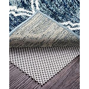 Veken Non Slip Rug Pad Gripper 8 x 10 Feet Extra Thick Pads for Any Hard Surface Floors, Keep Your Rugs Safe and in Place, Under Carpet Anti Skid Mat