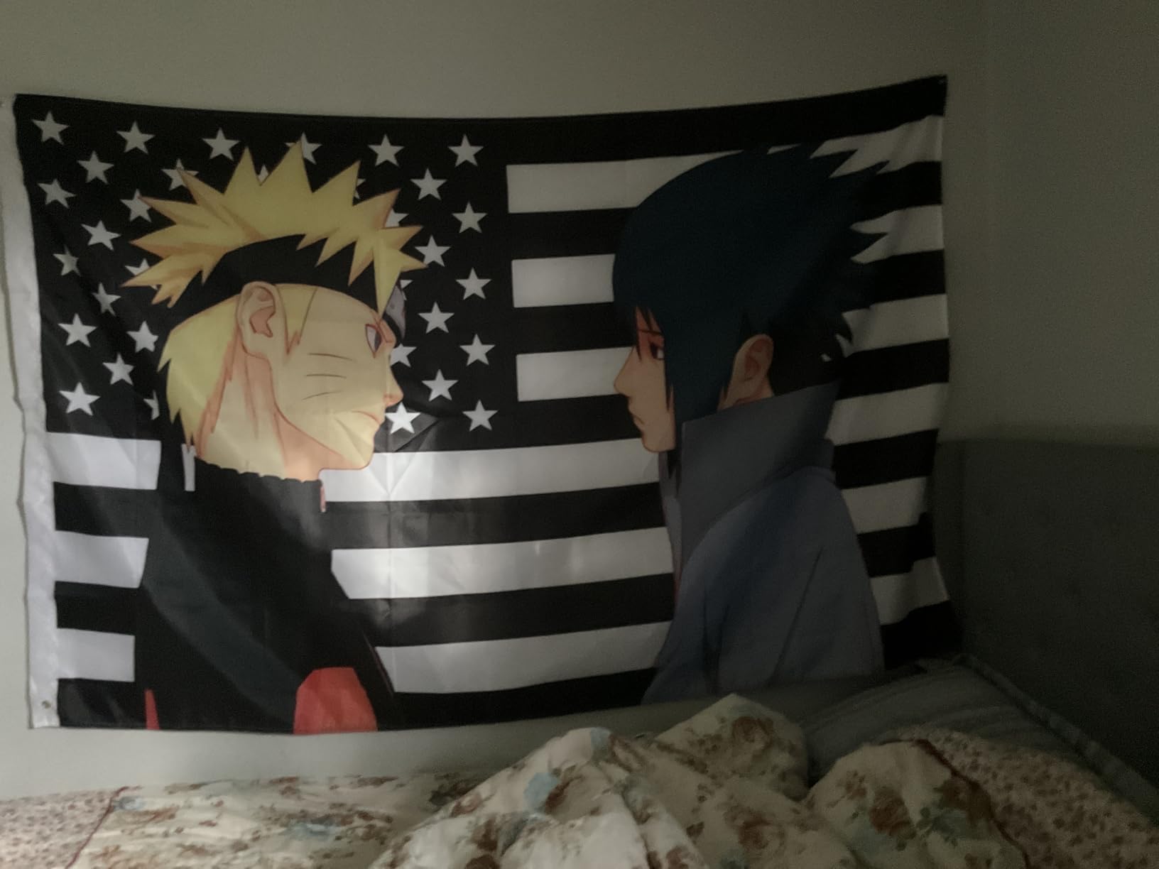 Custom American Tapestry Flag with Picture photo review