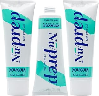 Unknown WP000-PT -122-736100 122-736100 Skin Prep Gel NuPrep 4 oz Tube 3/Pk D. O. Weber
