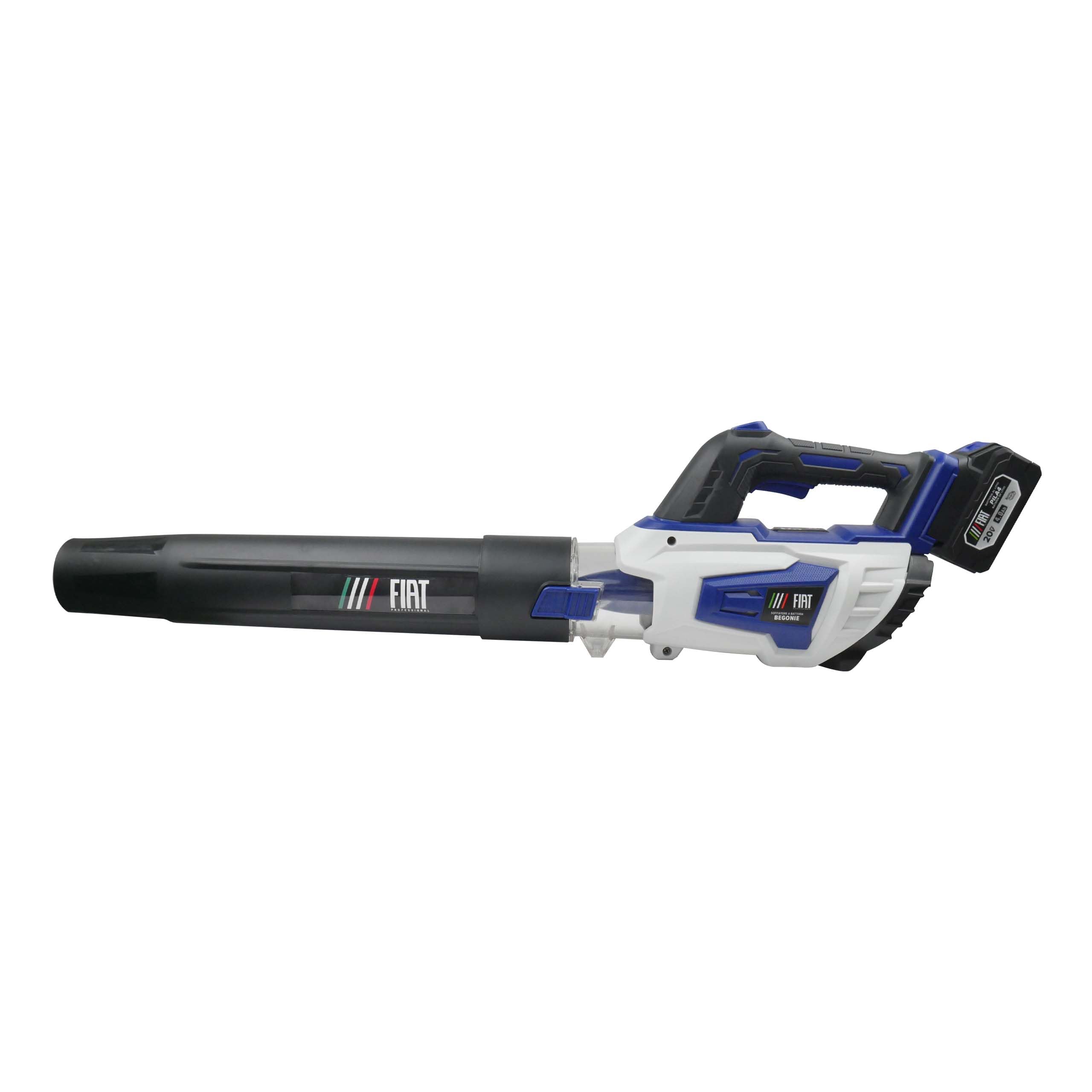 SOPRADOR DE FOLHAS A BATERIA FIAT PROFESSIONAL BEGONIE, MOTOR COM ESCOVAS, PORTÁTIL,
