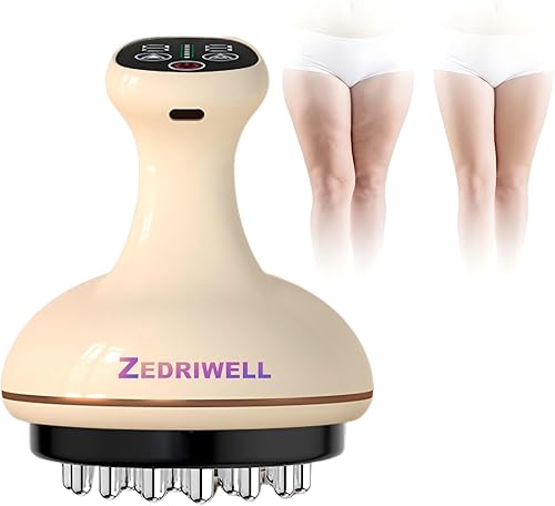 Anti Cellulite Massage Cellulite Massage Tool  Handheld Massager with Heat, Portable and Easy-to-Use for Legs, Arms, and Belly