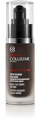 Collistar Gotas Mágicas Rostro Hombre, Concentrado Autobronceador, Bronceado Intenso y Natural, Sin Manchas, Apto para Todo Tipo de Tono de Piel, 30 ml