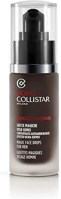 Collistar Gotas Mágicas Rostro Hombre, Concentrado Autobronceador, Bronceado Intenso y Natural, Sin Manchas, Apto para Todo Tipo de Tono de Piel, 30 ml