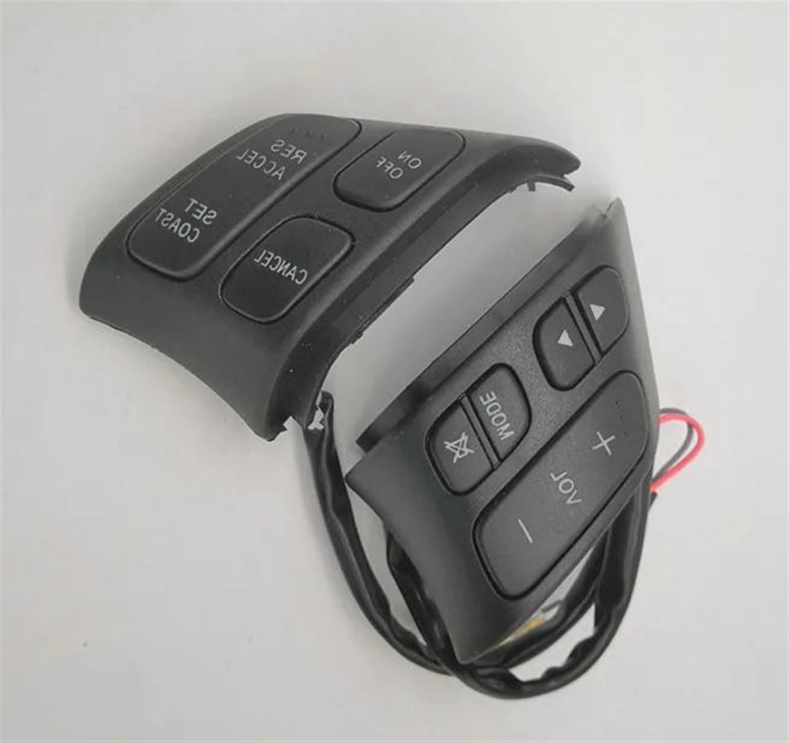 Przełącznik na kierownicę, przyciski kompatybilne z Mazda 6 GG, przycisk sterowania kierownicą, tempomat, regulator głośności audio, akcesoria, G22C-66-4M0A, GJ6A-66-4M0A