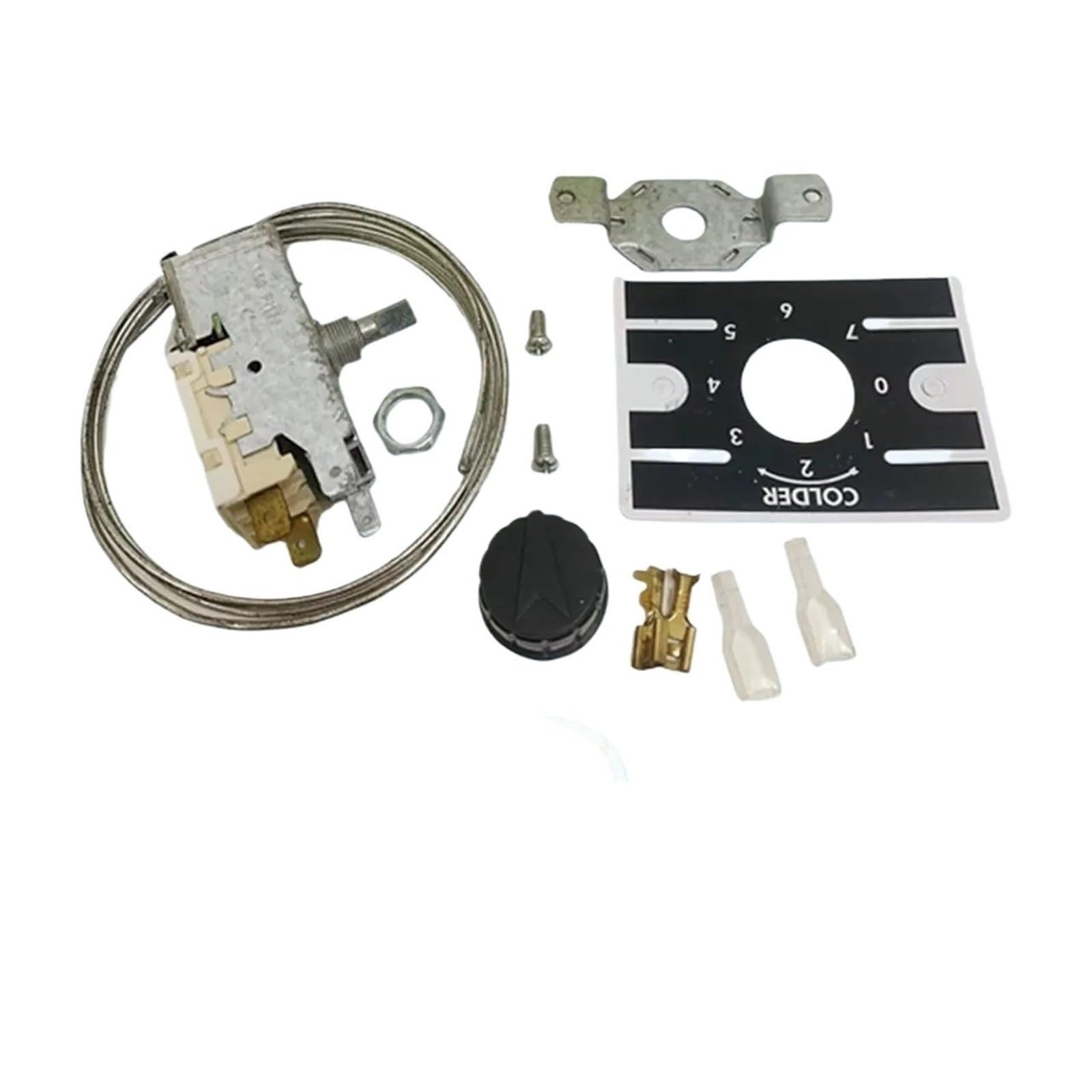 Termostato De Temperatura del Refrigerador K50-P1126 Congelador for A10-1053/2502 Piezas del Refrigerador del Gabinete Temperatura De Control Ajustable