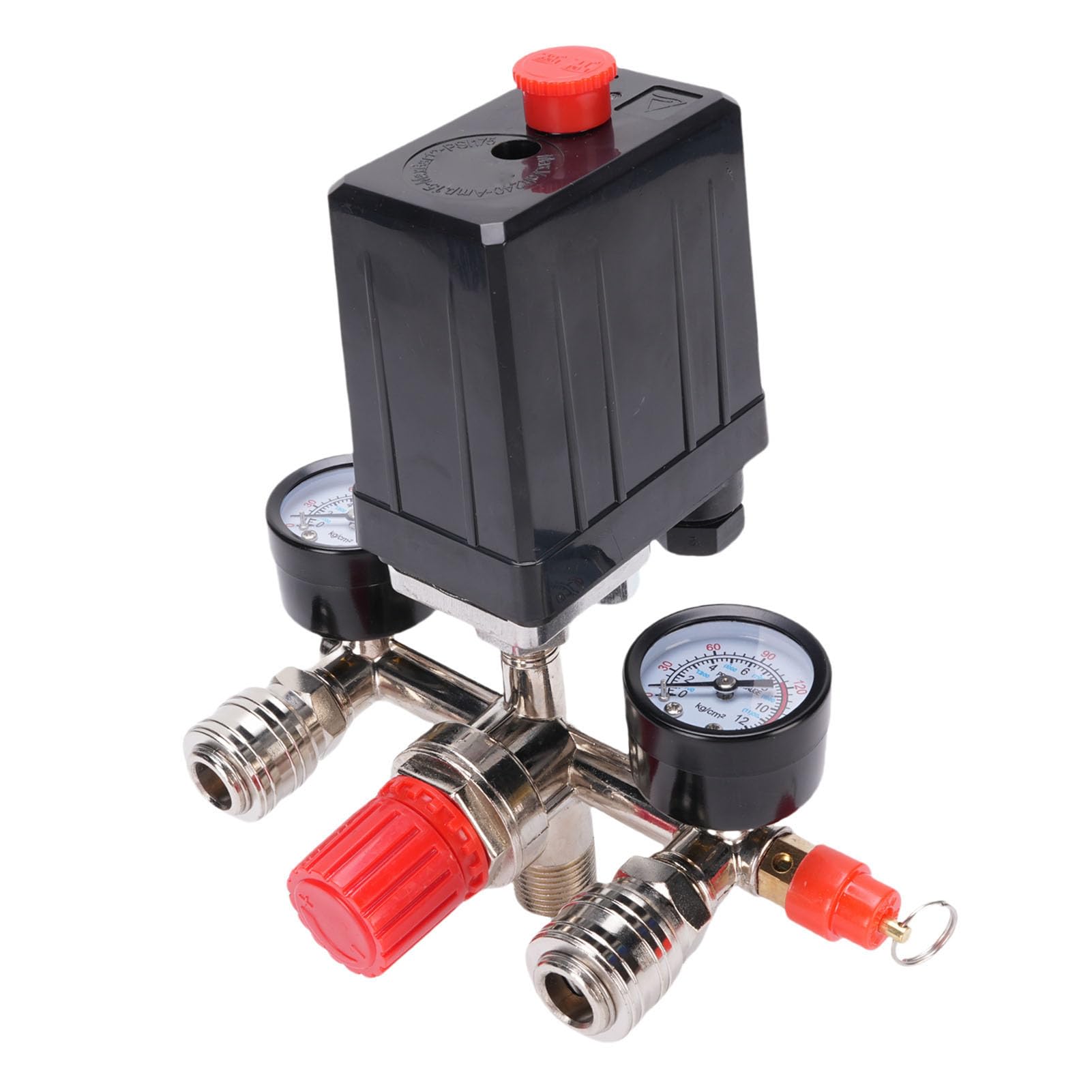 BRRNOO Regolatore Verticale Pressione 175PSI Manifold con Controllo