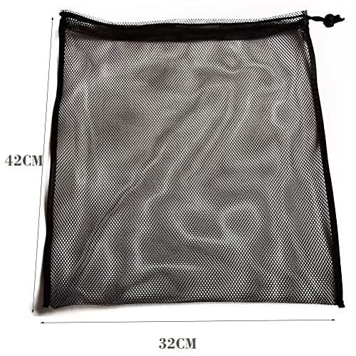 zalati Tennis Net Bag 4pcs Mesh Pocket Portable Container for Storage Baseball Golf Ping Pong Ball Sports Shoes Carry - Image 4