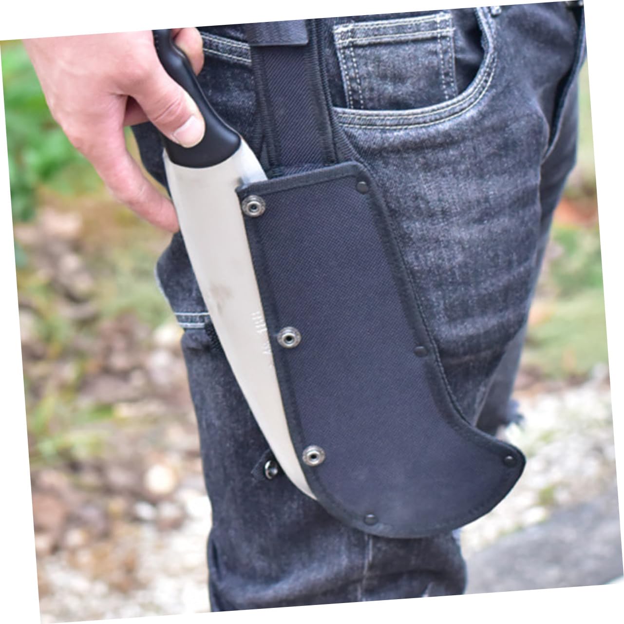 POPETPOP 2pcs Canvas Axe Sheath Oxford Cloth Hatchet Protective Cover for Camping