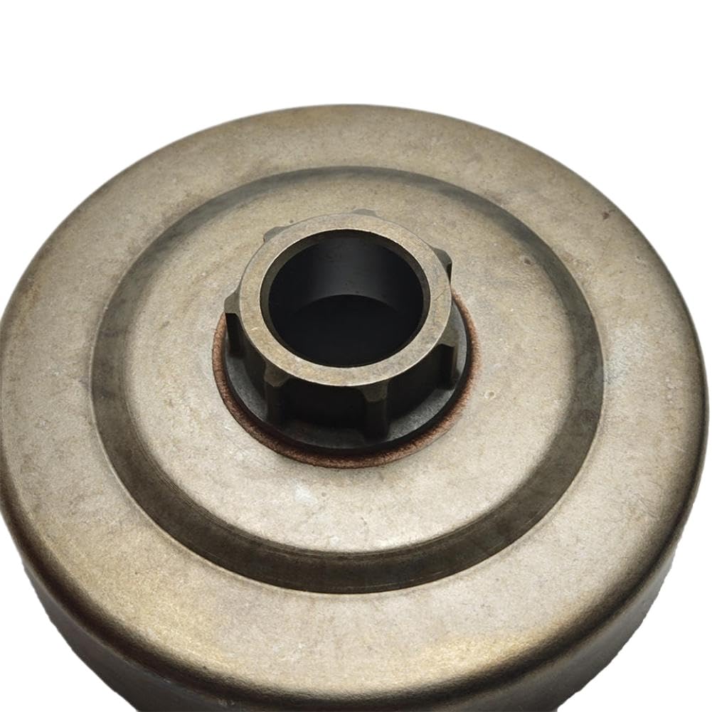 Tambor de embrague de piñón con reemplazo de llanta de piñón 3/8 para motosierra 1128 007 1000 Compatible con motosierra MS341 MS362 MS362C MS380 MS381