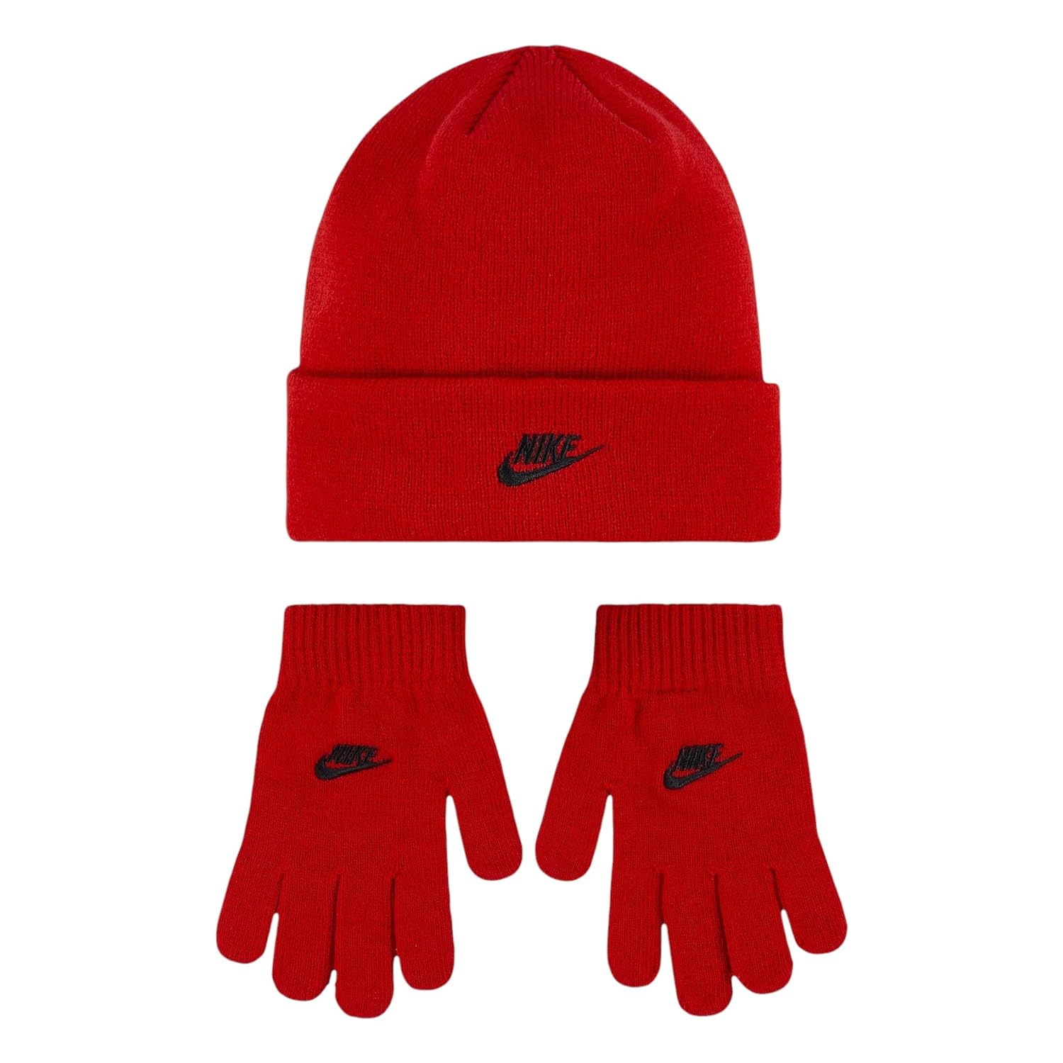 Nike Big Kids Insignia Beanie & Gloves Set