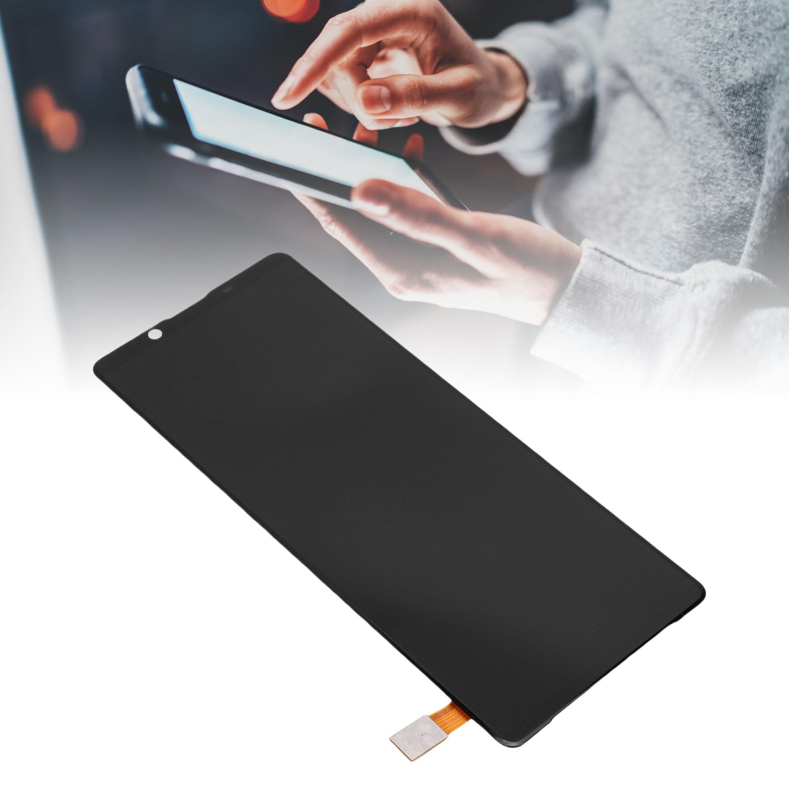 Organiczny Digitizer z Ekranem Dotykowym i diodą elektroluminescencyjną do Xperii 1II XQ-AT52 XQ-AT51, Przywracanie Wydajności Telefonu, Akcesoria do Naprawy w Zestawie