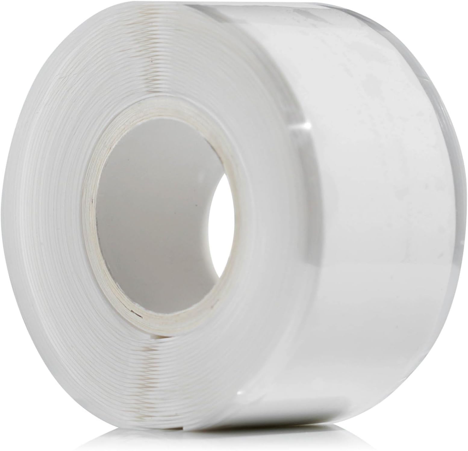 White Self-Amalgamating Tape - Waterproof Self-fusing Silicone Rubber for Plumbing, Leak Stop, Pipe Sealing, Hose Repair, and Electrical Insulation - 3m x 25mm