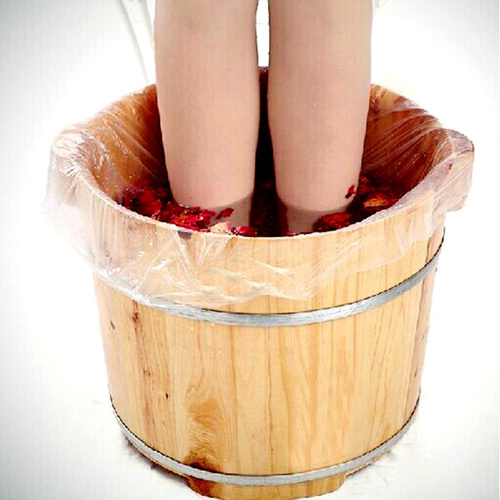 Fundas de plástico para pedicura de spa bolsas de baño protección de pediluvio 80 unidades