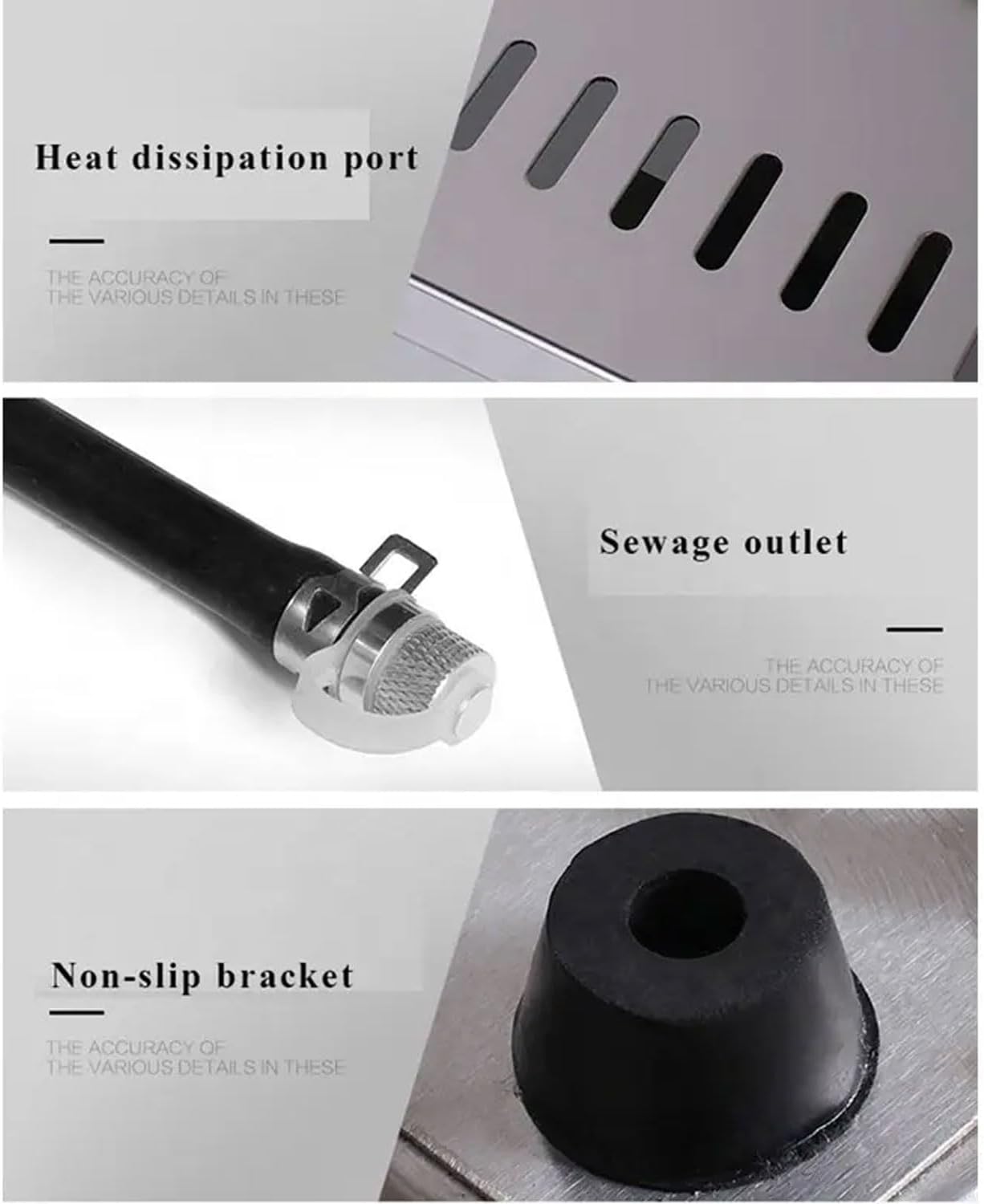 Commercial Food Heating Cabinet 1200W Desktop Stainless Steel Bun Steamer with Visual Tempered Glass 30-110℃ Temperature Control Pasta Warming Cabinet for,