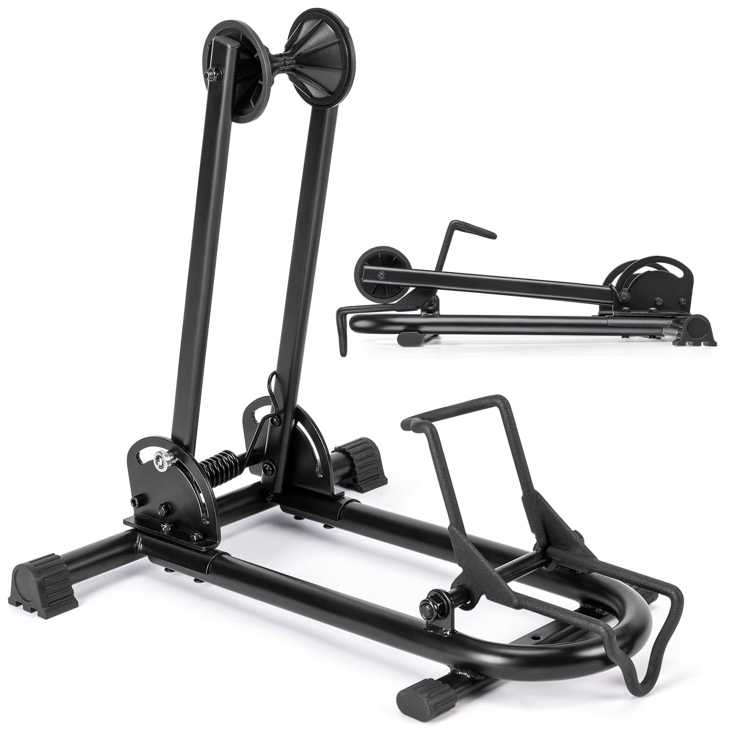 【色:1個（RC-2853）】CXWXC 自転車 スタンド 横置き 倒れない ロ Amazon | CXWXC 自転車 スタンド 折りたたみ式 倒れない 高耐久性