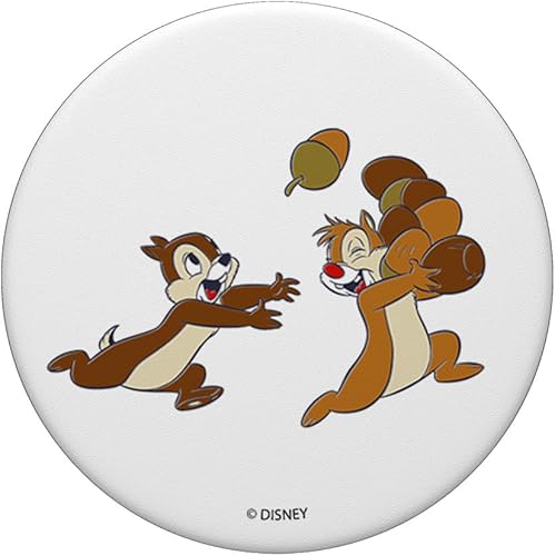 Miniatura 3 de Disney Chip 'N Dale Bellota Portrait PopSockets PopGrip agarre intercambiable para teléfonos y tabletas