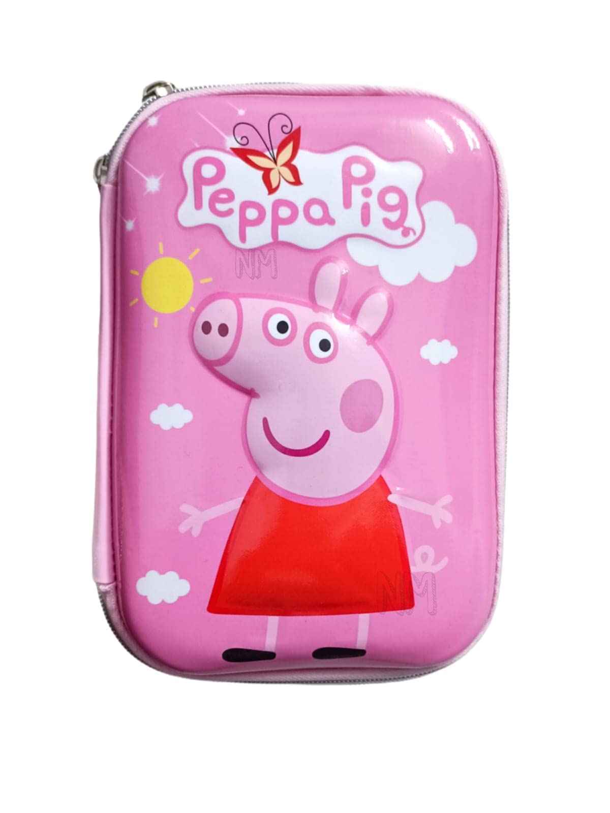 Lalji Creations Premium Attractive 3D Embossed Pig Character Hardtop EVA-Large Capacity Pencil Case Organizer, Pencil & Pen Pouch Holder, Stationery Box for Kids Pink (B09TWF84VV) Amazon Price History, Amazon Price Tracker